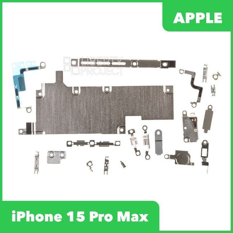 Набор внутренних крепежей и планок для iPhone 15 Pro Max (Комплект креплений)