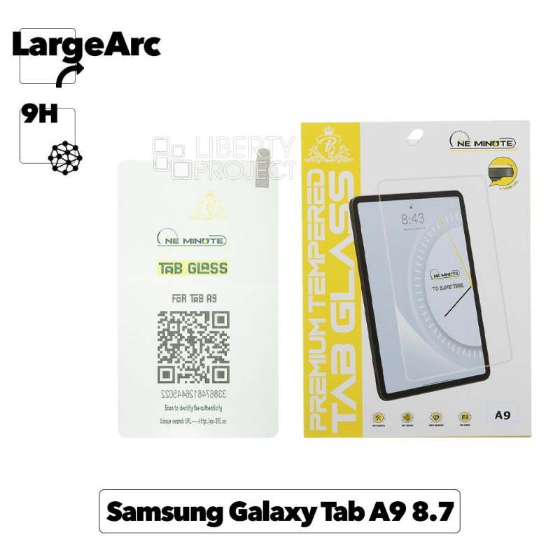 Защитное стекло "One Minute" для Samsung Galaxy Tab A9 (8.7) Tempered Glass 0,33 мм 9H (ударопрочное)