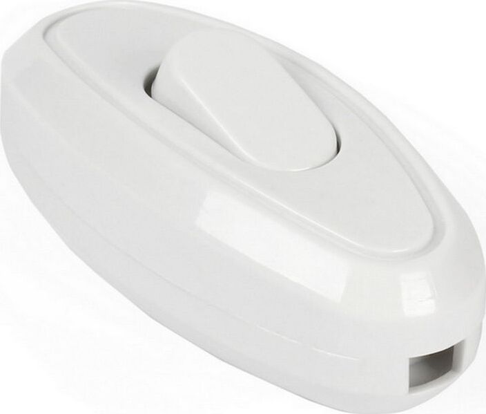 SMARTBUY (SBE-06-S04-w) Переключатель бра белый 6А 250В
