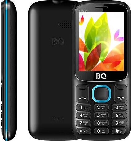 Телефон мобильный BQ 2440 Step L+ Black/Blue