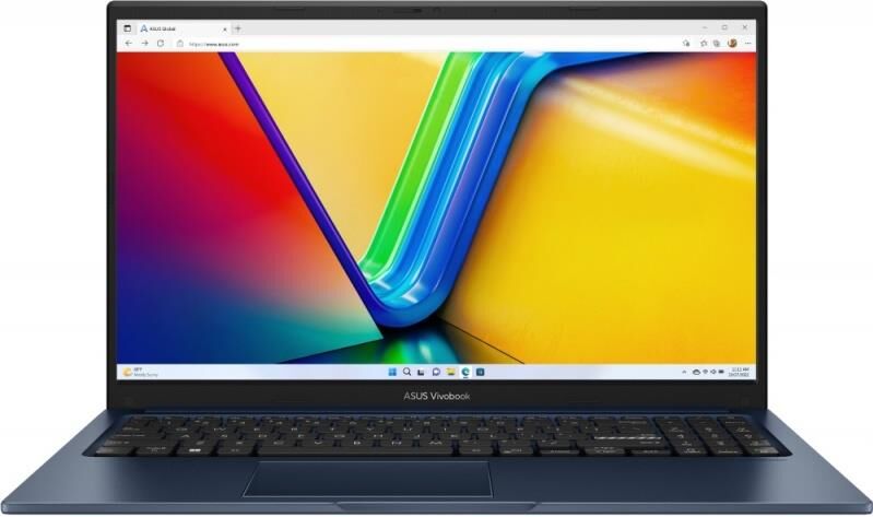 Ноутбук ASUS 15.6" VivoBook X1504VA-BQ4163 Core 7 150U/16Gb/512Gb SSD/no OS/Blue (90NB13Y1-M02H00) ПИ