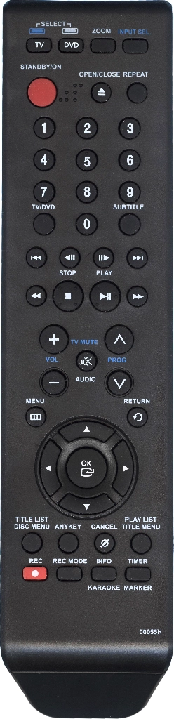 Пульт Huayu 00055H DVDR+караоке для DVD плеера Samsung