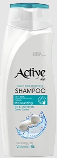 ACTIVE Шампунь увлажняющий CARE & BEAUTY. С протеинами шелка и витамином B5, 350 мл (512102051)