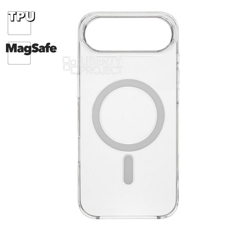 Защитная крышка для iPhone 17 Air "Clear Case" MagSafe TPU 2.0 (прозрачная)