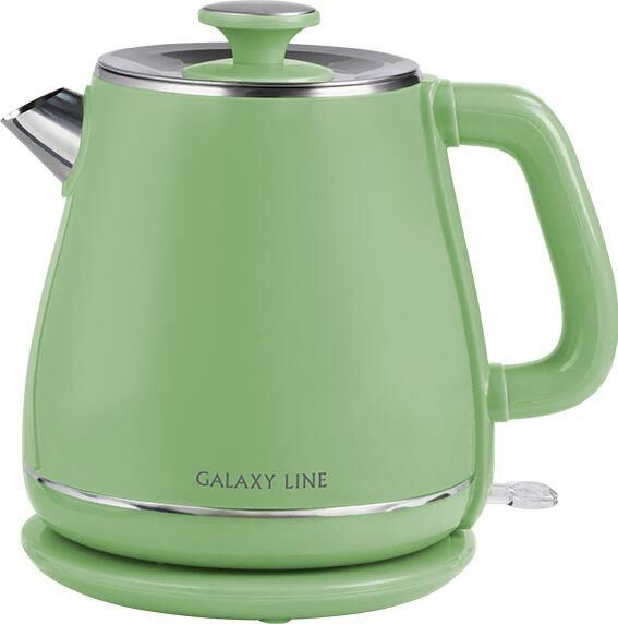 Чайник электрический GALAXY LINE GL 0331, зеленый