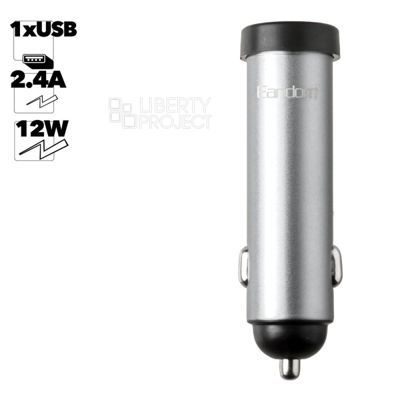 АЗУ Earldom ES-CC21 1xUSB, 2.4A (черный)