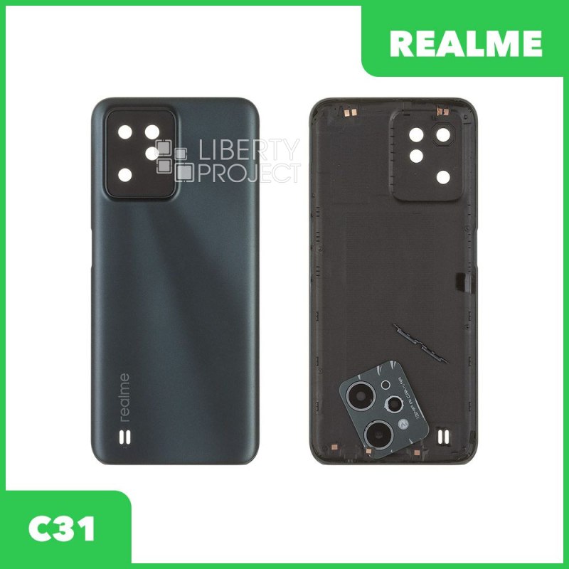 Задняя крышка для Realme C31 (RMX3501) (зеленый)