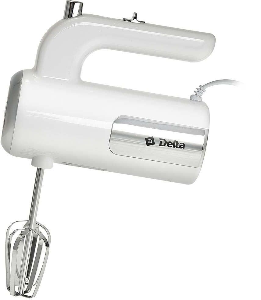 Миксер ручной DELTA DL-5077 White