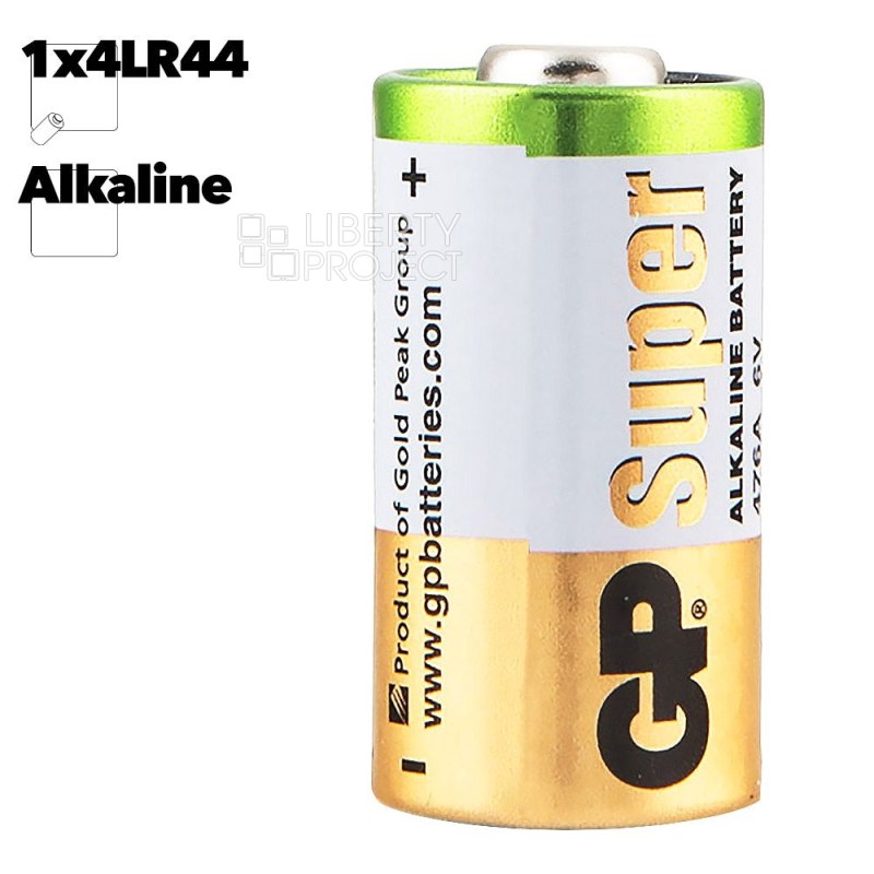 Батарейка GP 4LR44/476/28A BL1 Alkaline 6V (1 шт)