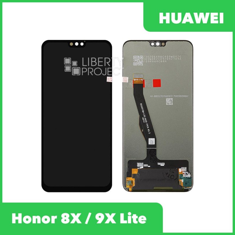 LCD дисплей для Huawei Honor 8X (JSN-L21)/9X Lite с тачскрином (черный) OR LCD