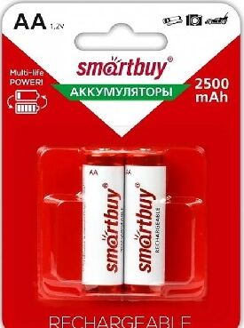 Аккумулятор SMARTBUY (SBBR-2A02BL2500) 2500 mAh