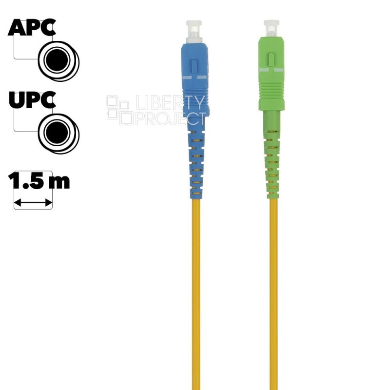 Патч-корд APC-SC-UPC-SC (1,5 метра)