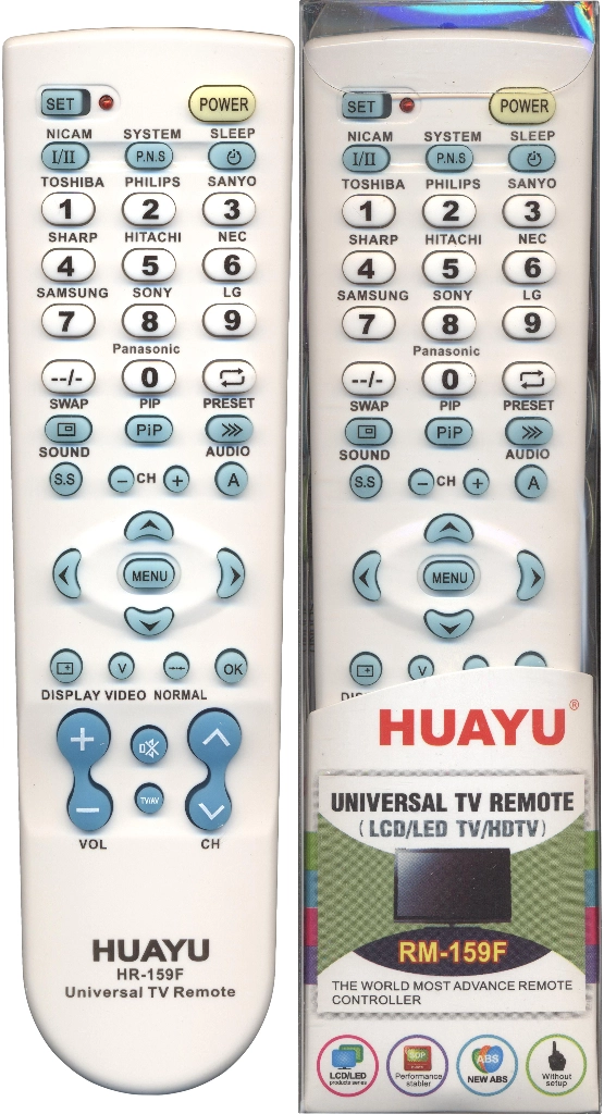 Универсальный пульт Huayu HR-159F BLUE