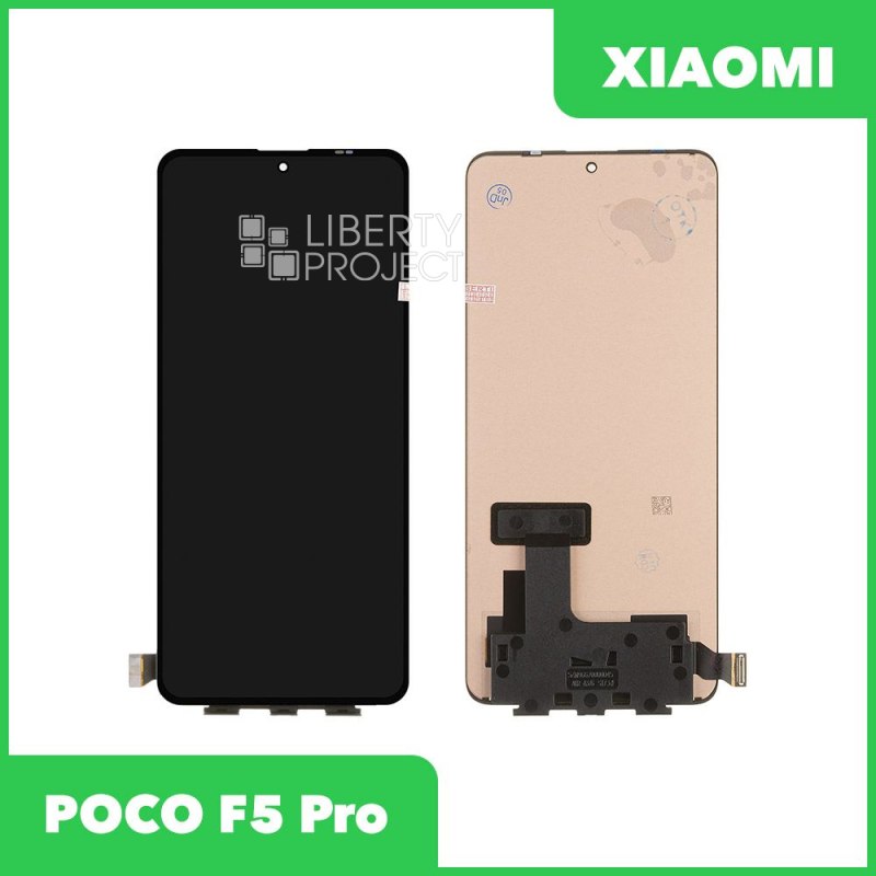 LCD дисплей для Xiaomi POCO F5 Pro с тачскрином (черный) 100% OR
