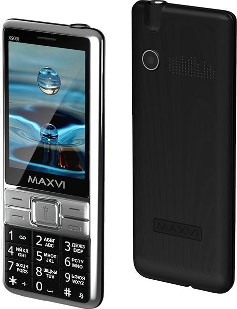 Телефон мобильный MAXVI X900i Black