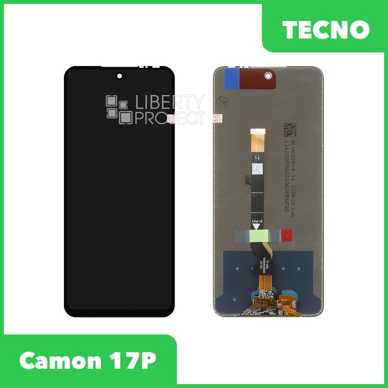 LCD дисплей для Tecno Camon 17P (CG7n) с тачскрином (черный) OR LCD