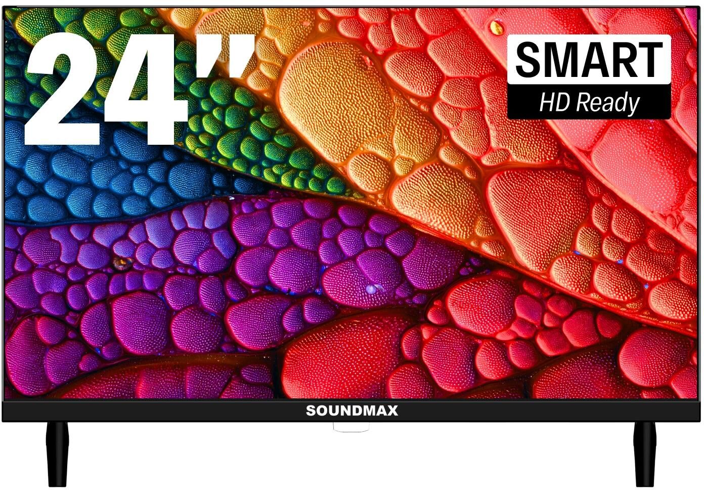 Телевизор SOUNDMAX SM-LED24M12S SMART TV черный