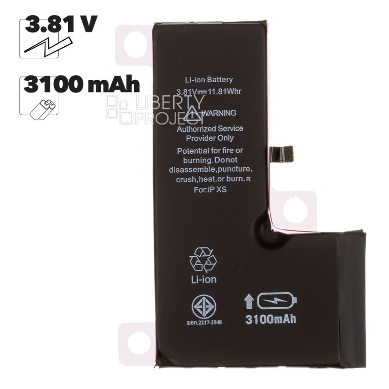 Аккумулятор (АКБ) для iPhone XS Li 3100 mAh повышенная емкость Ultra Capacity