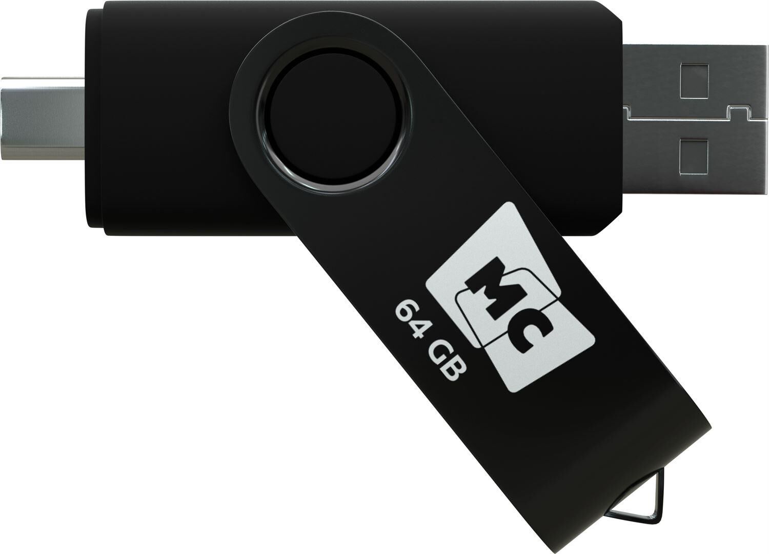 USB-накопитель MORE CHOICE (4620202559081) USB 64GB 2.0 Type-C МФ64а Black