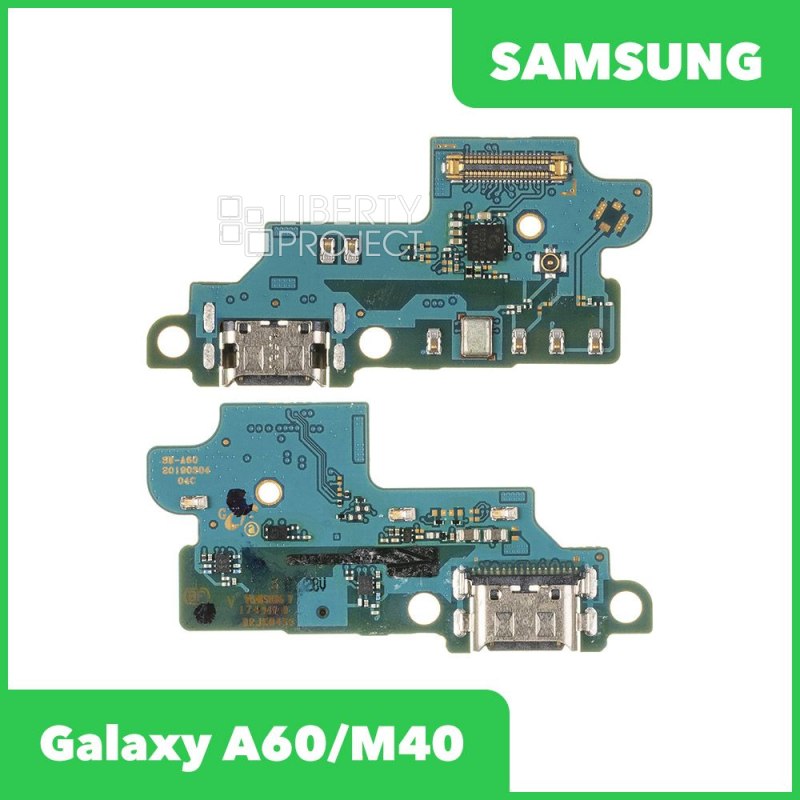 Шлейф/FLC Samsung Galaxy A60/M40 SM-A606/M405 на системный разъём/микрофон