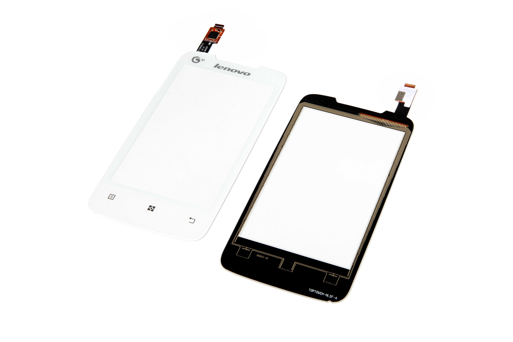 Тачскрин (сенсорное стекло) для Lenovo A390T белый ORIG