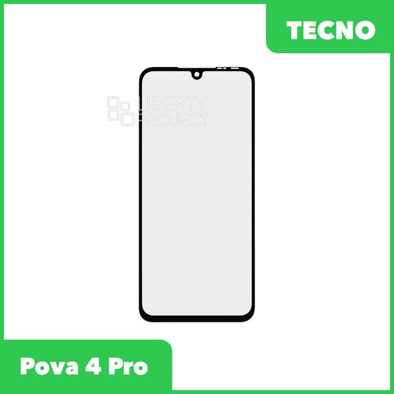 G+OCA PRO стекло для переклейки Tecno Pova 4 Pro (черный)