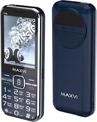 Телефон мобильный MAXVI P18i Blue