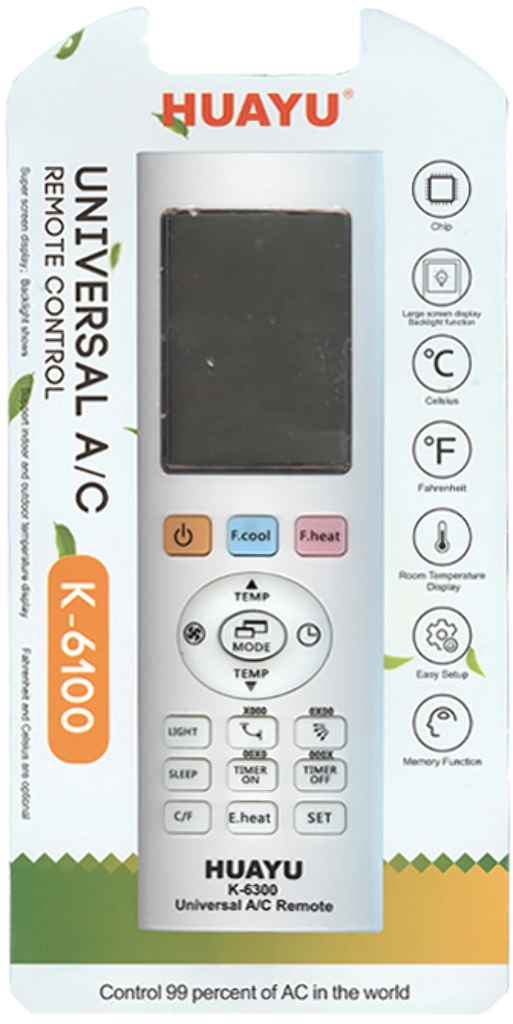 Универсальный пульт Huayu K-6300