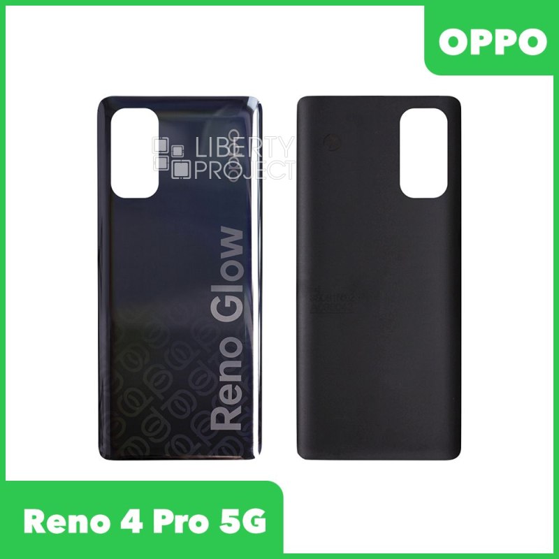 Задняя крышка для OPPO Reno 4 Pro 5G (CPH2089) (черный)