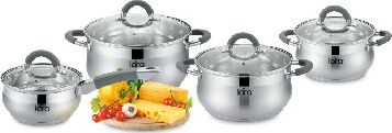 LARA LR02-93 Bell набор посуды 8пр. ПОДАРОК LARA LR04-36 500мл