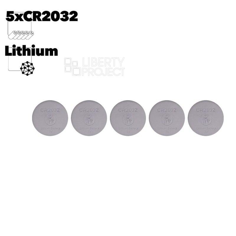 Литиевый элемент питания Smartbuy CR2032 5шт