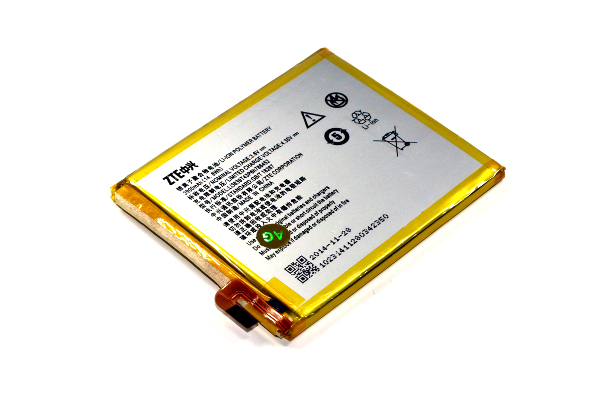 Аккумулятор для ZTE Li3839T43P6h786452/A450/Q509T 2900 мАч батарея
