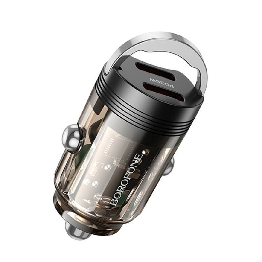 Автомобильное зарядное устройство Borofone BZ29B 2USB-C 36W черное