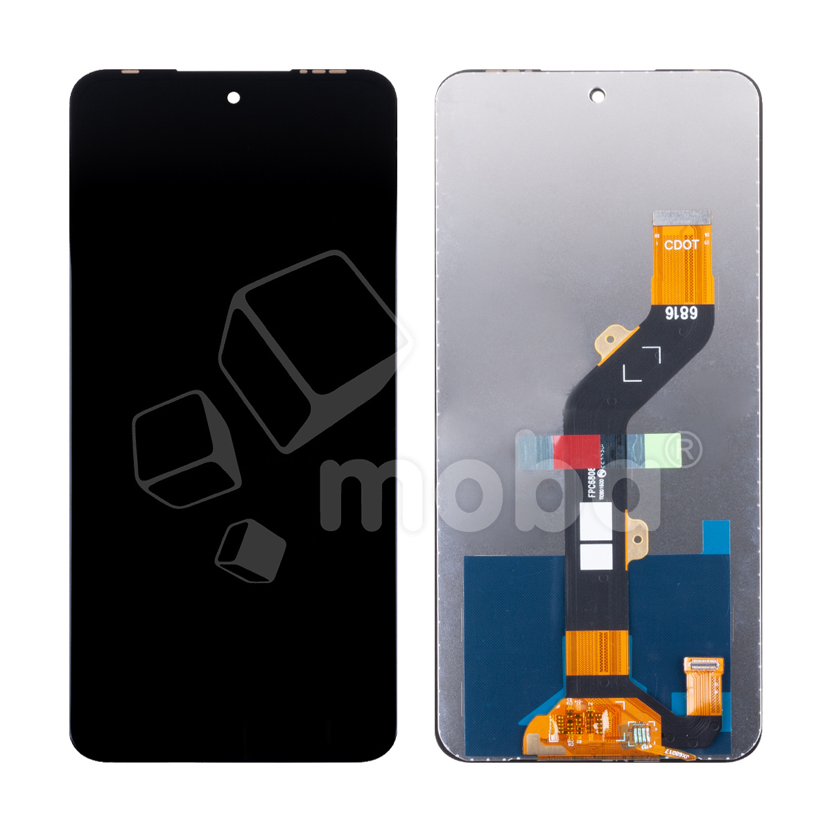 Дисплей для Tecno Pova Neo 2 (LG6n) в сборе с тачскрином Черный - OR (HD+, 300 Кд/м2, 90 Гц)