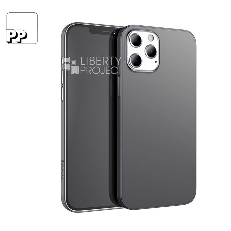 Чехол HOCO Thin для Apple iPhone 12 Pro Max, PP (черный)