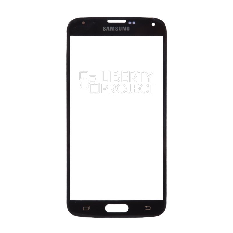 Стекло для переклейки Samsung Galaxy S5 SM-G900F (черный)
