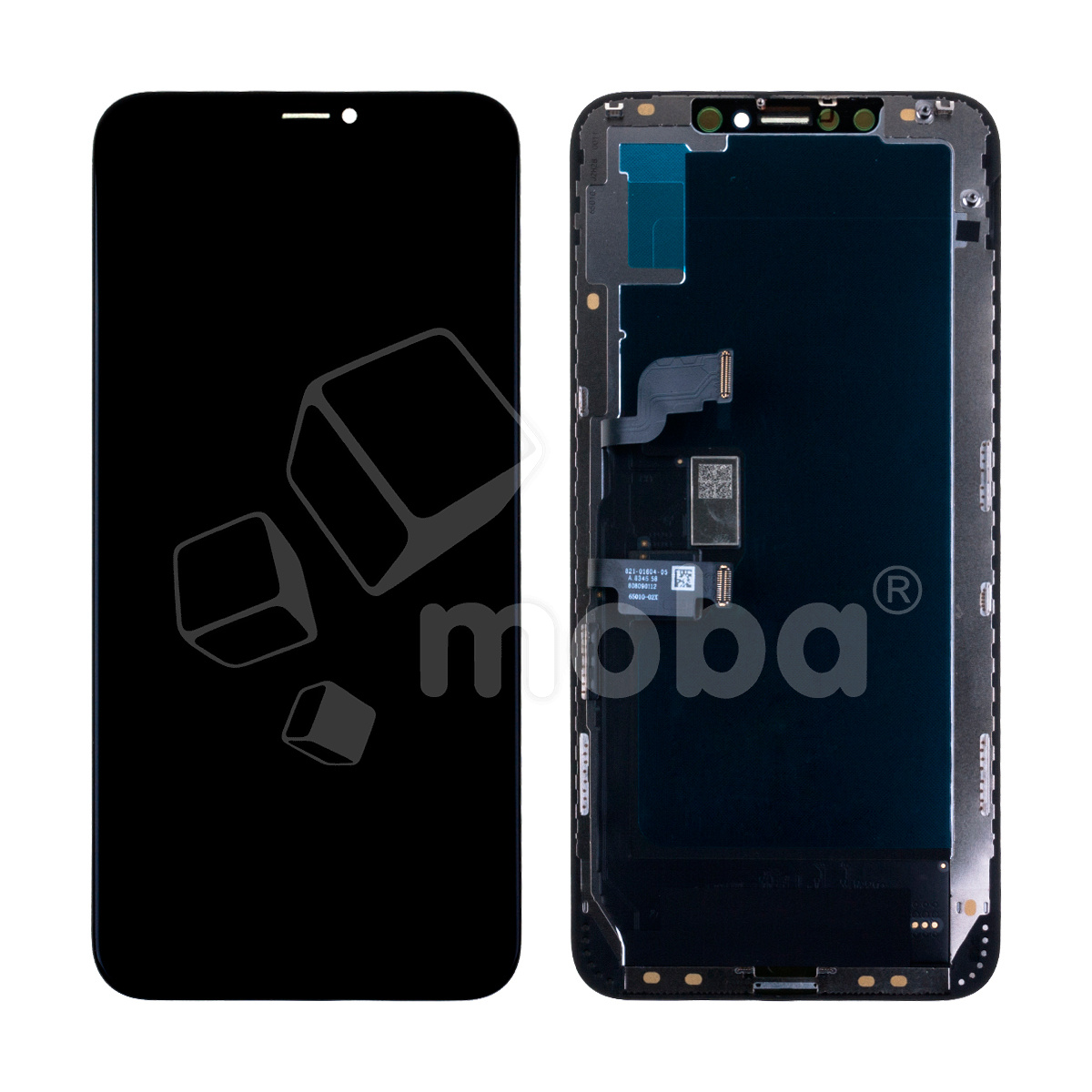 Дисплей для iPhone Xs Max (A1921/A2101) в сборе с тачскрином Черный - (In-Cell)
