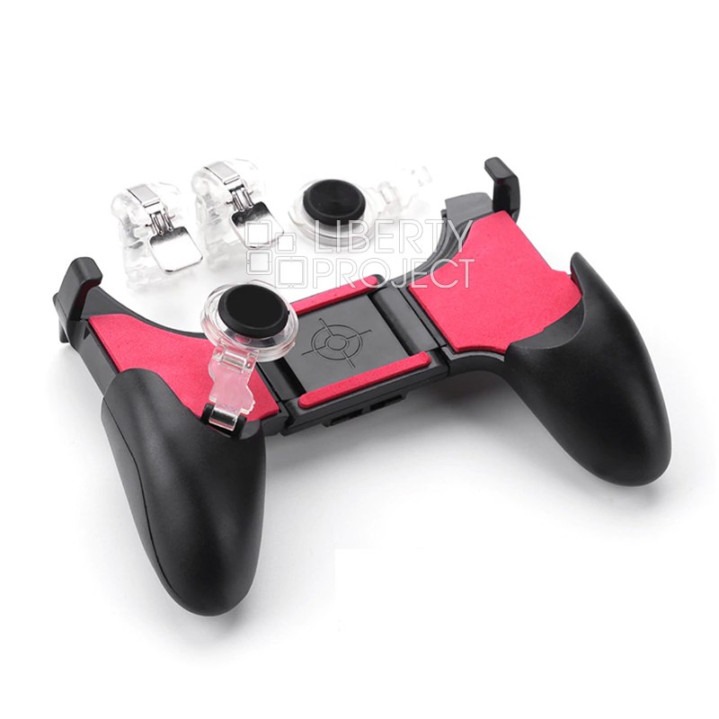 Геймпад для смартфона GAMEPAD Game Controller Stents 5 in 1 4,5-6,5" (коробка)