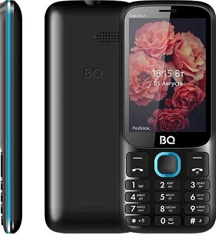 Телефон мобильный BQ 3590 Step XXL+ Black/Blue
