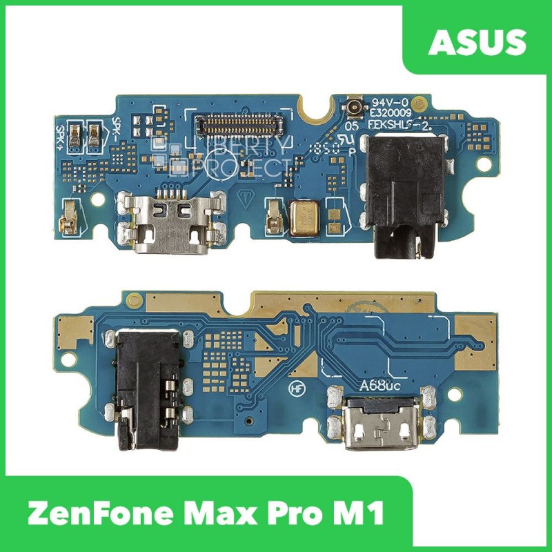 Шлейф/FLC Asus ZB602KL (ZenFone Max Pro M1) на системный разъём/разъём гарнитуры/микрофон