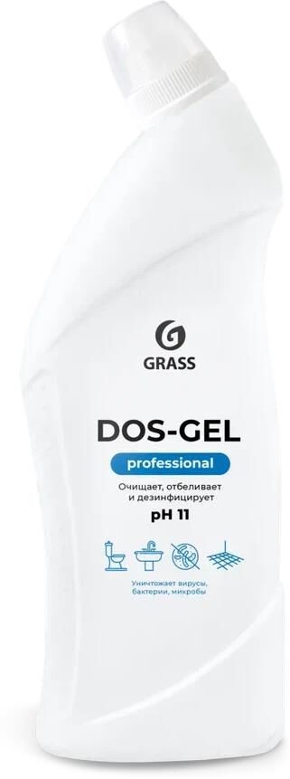 Чистящее средство GRASS 125551 DOS-Gel Professional дезинфицирующий (флакон 750мл)