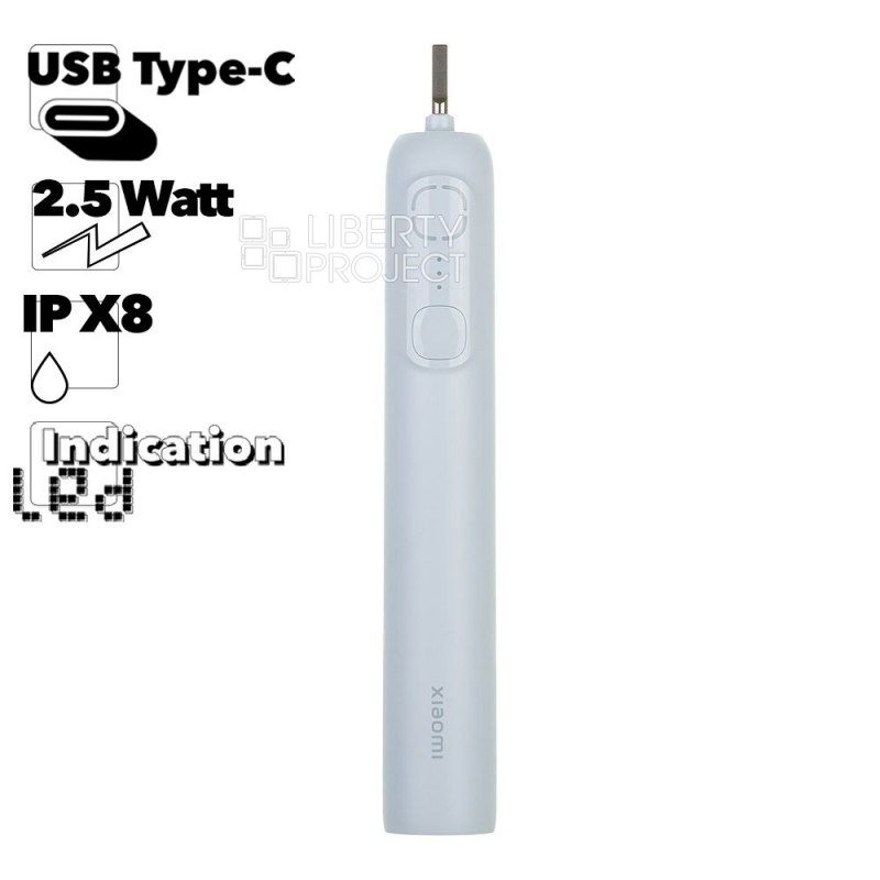 Зубная щетка электрическая Xiaomi Mijia Sonic Sweep Electric Toothbrush MES609 (синяя)