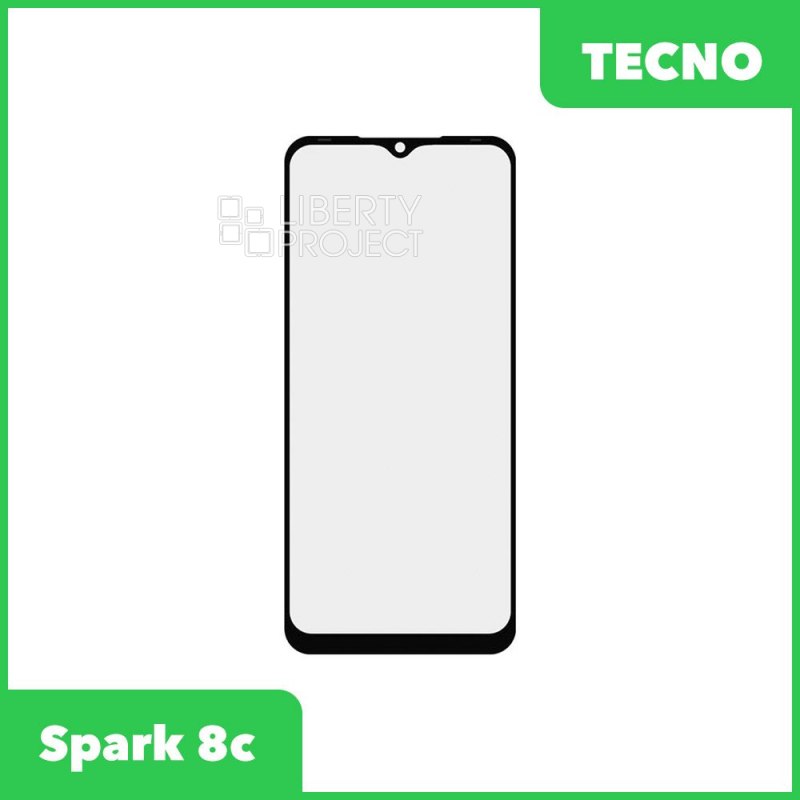 G+OCA PRO стекло для переклейки Tecno Spark 8c (черный)