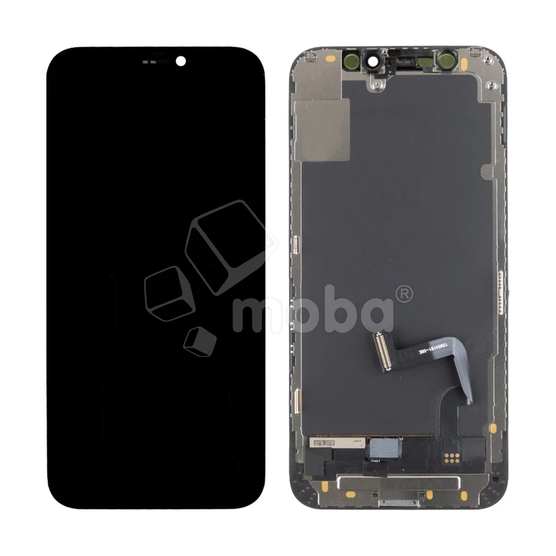 Дисплей для iPhone 12 mini (A2399) в сборе с тачскрином Черный - JCID (Hard OLED, Full HD) (с верификацией = с привязкой без ошибки)