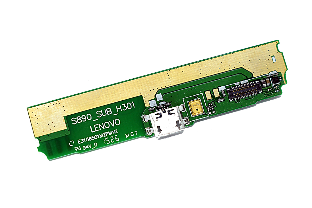 Шлейф разъёма зарядки Lenovo S890 ORIG