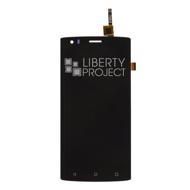 LCD дисплей для Fly FS502 Cirrus 1 в сборе с тачскрином (черный)