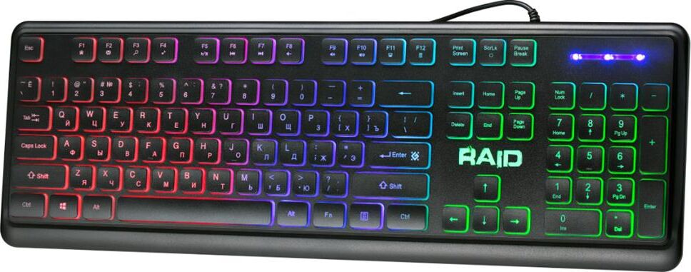 Клавиатура игровая DEFENDER (45778) RAID GK-778DL RU