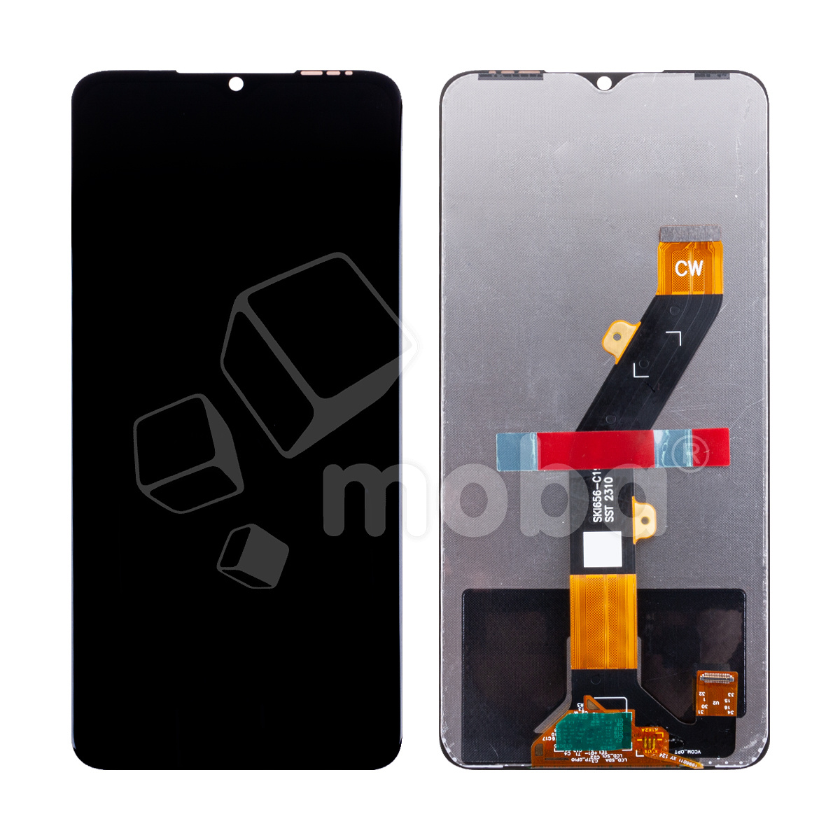 Дисплей для Infinix Hot 30i (X669D) в сборе с тачскрином Черный - OR (HD+, 300 Кд/м2, 90 Гц)