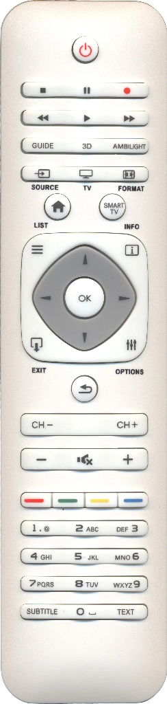 Пульт Huayu YKF314-001W (2422 549 90507) для телевизора Philips