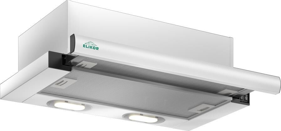 Встраиваемая вытяжка ELIKOR ИНТЕГРА 50П-400-В2Л белый/белый (840674)